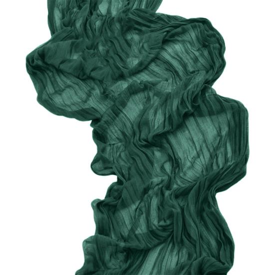 Tischläufer Faltenstoff Dekorative Tüll-Tischdecke Hochzeitsempfang Party Heimrestaurant Tischläufer