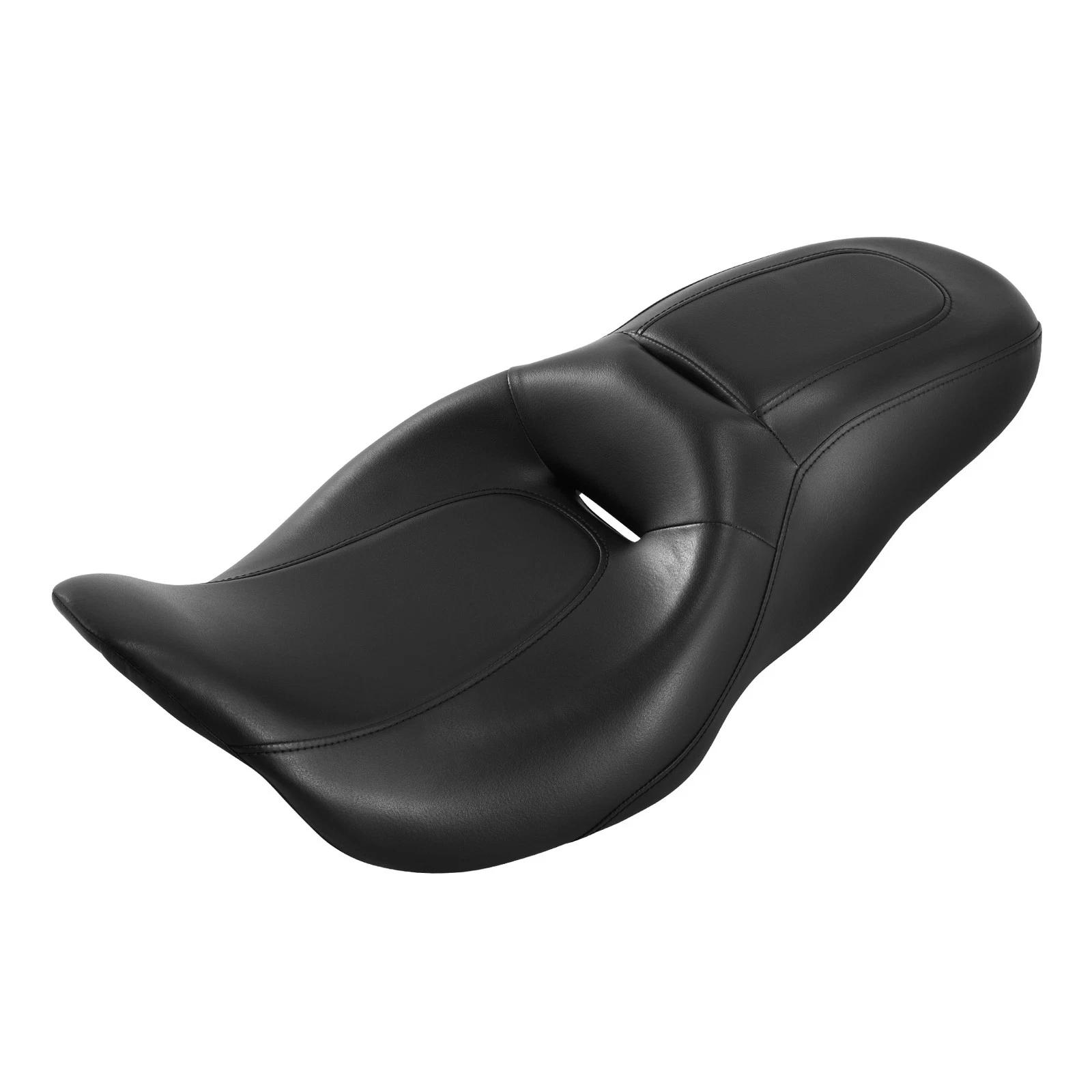 Motorcycle Driver Passenger Seat For Harley Touring Street Glide Road Glide 2009-2023