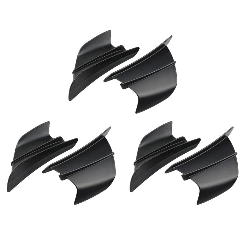 6X Fairing Side Winglet Aerodynamic Wing Deflector Spoiler For Ducati Panigale V2 V4 899 959 1198 1199 1299(B)-A99D