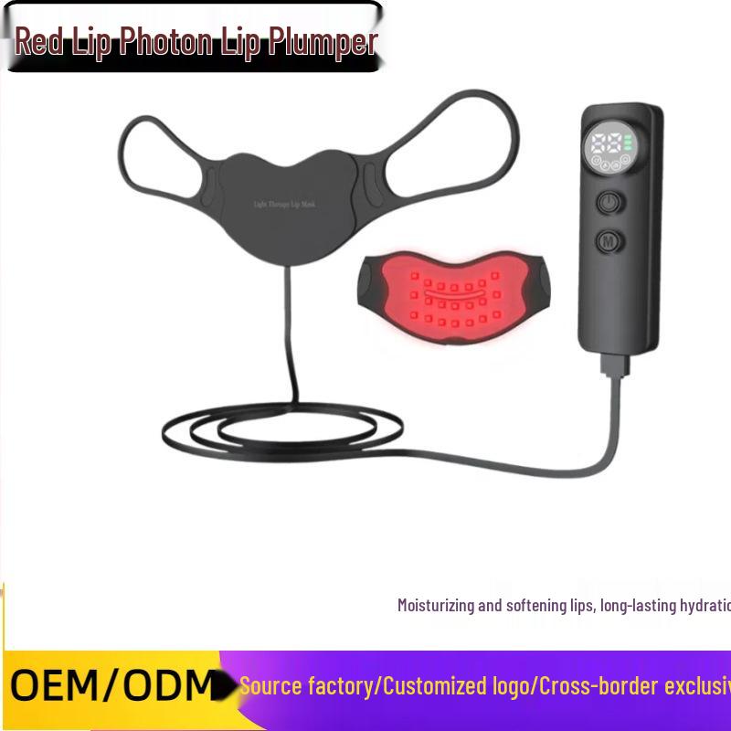 Advanced Rejuvenating LED Light Therapy Mask with Red & Blue Light for Home Use