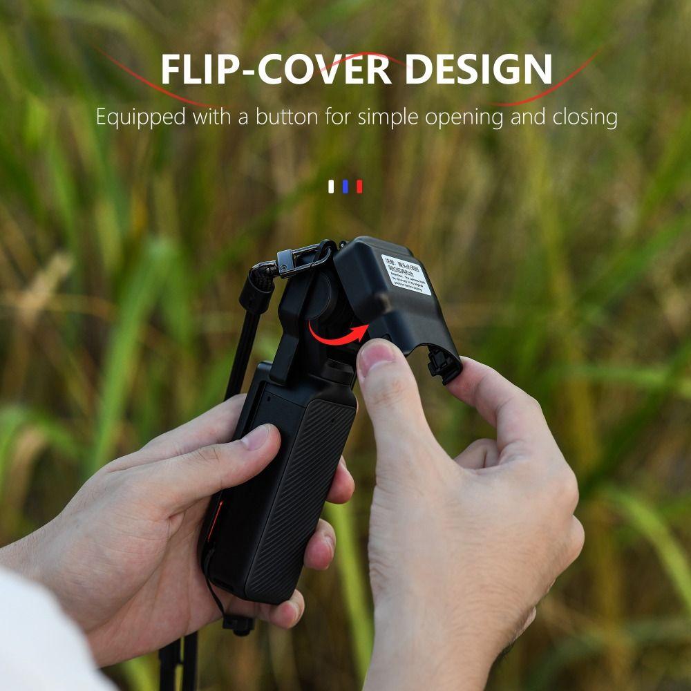 PC Camera Protective Cover 2 in 1 Dustproof Screen Protective Case Handheld Camera Accessories for DJI Osmo Pocket 3