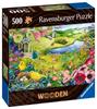 Dřevěné puzzle Ravensburger Wild Garden 500 Puzzle Jigsaw 17513 0 (Dřevěné Puzzle)