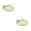 2 Pcs Ceramic Children Bowl Chinese Cabbage Tableware