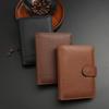 Premium Leather Passport Wallet For Men Travel Organizer Multi Card Slots Document Holder ID Case RFID Protection