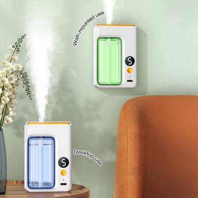 Aromatherapy Diffuser Rechargeable Essential Oil Humidifier Large Spray Volume Wall Desktop Installation Bathroom Deodorizer Air Freshener