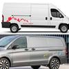2Pcs Car Stickers For Peugeot Boxer Citroen Jumper Fiat Ducato Mountain Graphics Camper Van Decals Motorhome Auto Accessories
