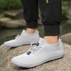 Men's Plus Size Outdoor Mesh Shoes Wide Toe Breathable Lightweight Non-Slip Casual Slip-Ons Spring Autumn 2025 New Comfortable