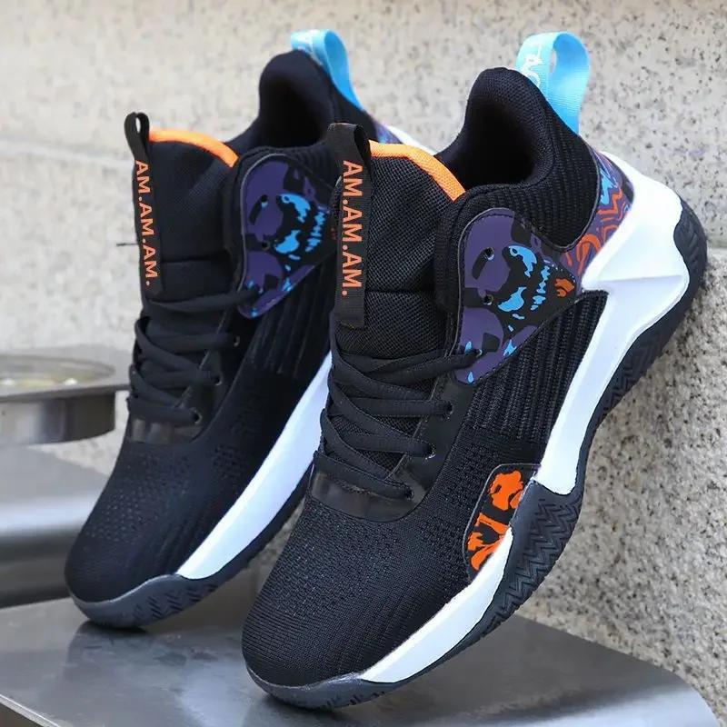 Men New Breathable Lightweight Sneakers Men Casual Shoes Fitness Training Footwear Men Hard-Wearing