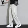 Men's Loose Fit Straight Leg Casual Sports Pants