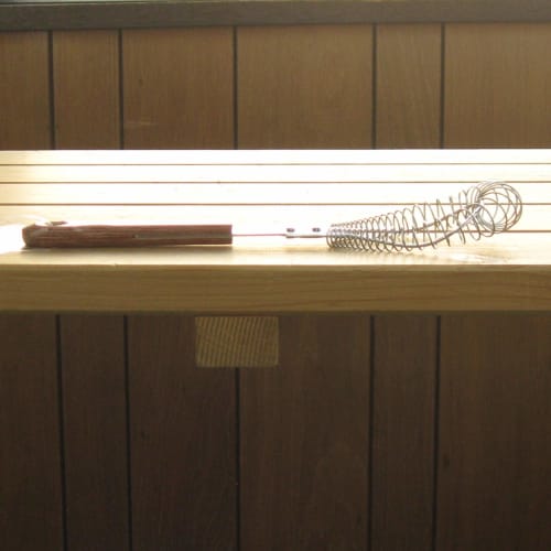 Shimotori Corporation Packerwood Speed ??Whisk, Stainless Steel with Wooden Handle, Made in Japan