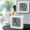 1 Pack Digital Thermometer Mini LCD Screen Hygrometer Indoor Sensor Meter Weather Station, -50°C To 70°C Range, 10-99% RH