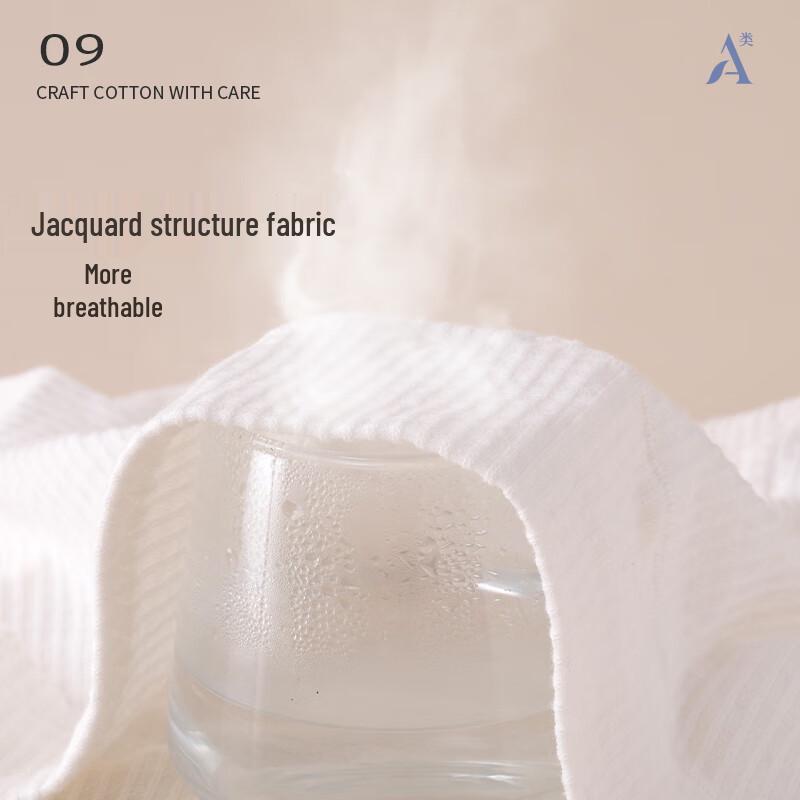 Audifen Women's 7A Antibacterial High-Waist Cotton Boxer Briefs Multi-Pack