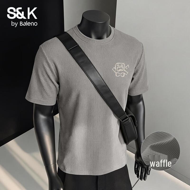 

Baleno S&K Series Men s Loose Fit Short Sleeve T-Shirt 5XL