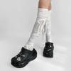 Women Ballet Strappy Calf Socks Punk Thin Stocking Trendy Calf Tie Leg Cover socks