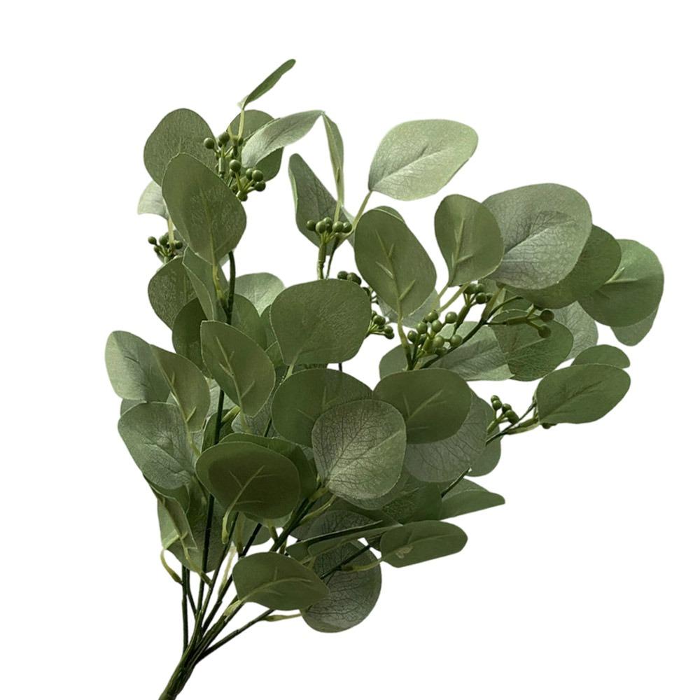 9 Branches Artificial Apple Leaves Multicolor Decorative Leaf Faux Plant Leaves  Home Decoration