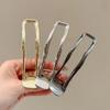 Metal Material Duckbill Hair Clips Non-Slip Grip Hair Barrettes Hollow Hair Clips  For Daily Use