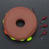 1/10/20Pcs Lifelike Lead Overturned Fishing Hooks Fishing Tackle Lure Bait Red Worm