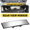 Car Interior Rear View Mirror Clear View Wide Angle Rear View Panoramic Mirror