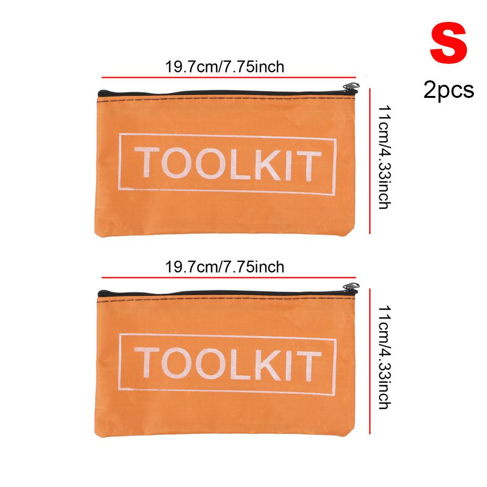 Multi-function Portable Bag Hardware Toolkits Small Tool Bag Waterproof Organizer High Quality Zipper Canvas Oxford Storage Bags