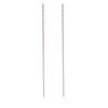 2 Stück HSS-Material Spiralbohrer 3 mm Durchmesser Extra Langer Bohrer Spiralbohrer Für die Holzbearbeitung