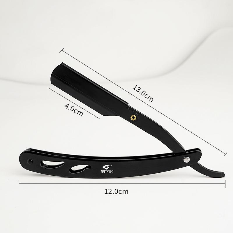 Traditioneller Holzgriff-Rasierer mit austauschbarer Klinge – Ideal für die Rasur und das Friseurhandwerk