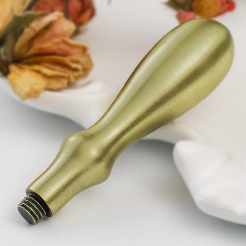Metal Seal Stamp Handle for Sealing Stamp, Seal Stamp Handle for Seal Letter, Envelope Invitation Embellishments