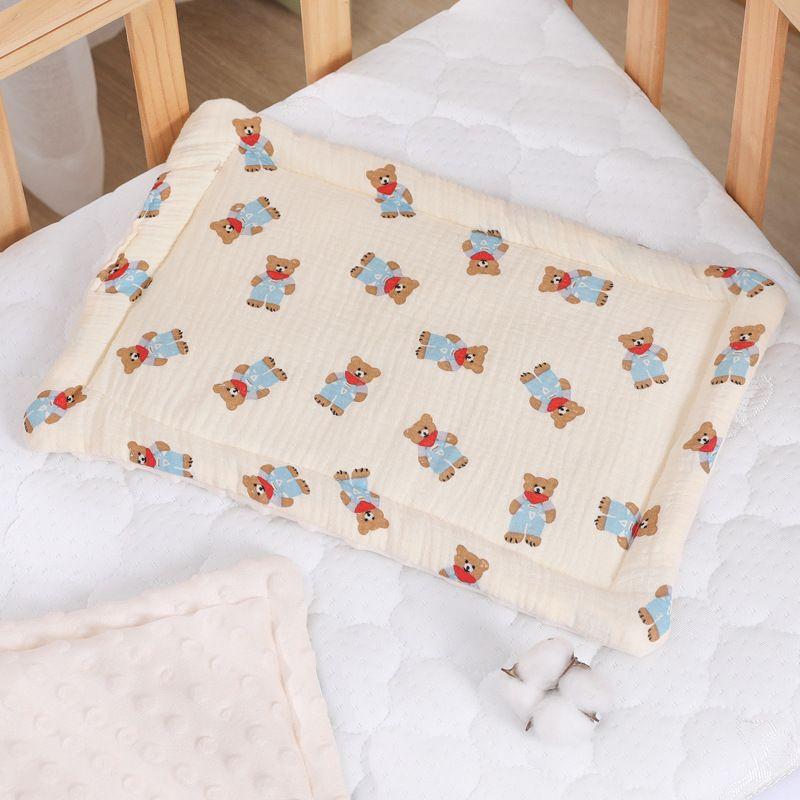 Napping for Newborn Sweat Absorption Breathable Cotton Baby Universal Pillow