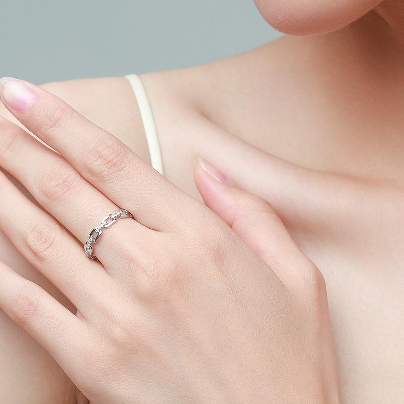 Ada Schmuck Bleifreier Zirkonia Rhodinierte Damen Schmuck 925 Silber Damen Ring