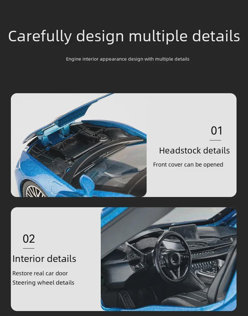 Jiaye 1:32 Bao I8 Legierung Sportwagen Modell Spielzeug