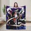 Ichigo Orihime Uryu Blanket Bleached Camping Flannel Throw Blanket For Living Room Super Soft Custom Diy Quality Bedspread Gift