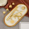 Modern Solid Brass Pull Handle Factory Furniture Door Hardware Decorative Cabinets for Kitchen & Bedroom Dresser Usage