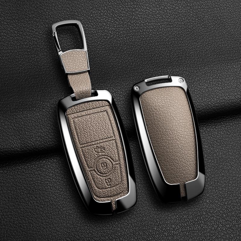 Autoschlüsselabdeckung, Tasche für Lincoln Continental MKC MKZ MKX Navigator Z Nautilus Aviator Corsair 2017 2018 2019 2022 Schlüsselanhänger