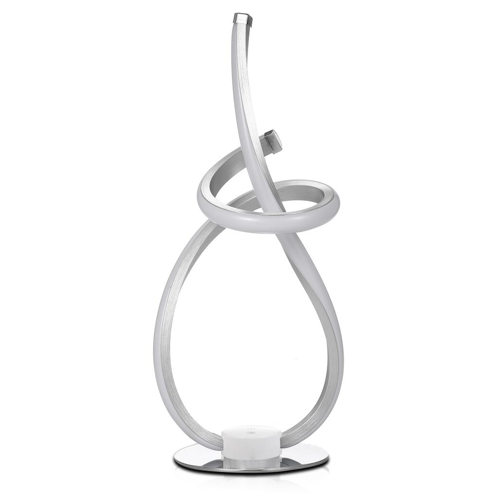 Neoglint Modern Spiral Table Lamp 3 Light Colors Night Light Ambient LED Nightstand Lamp Dimmable