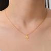 Cazador Gold Star of David Necklace Stainless Steel Jewish Jewelry Gift for Women Israel Amulet Hexagram