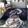 Native American Print Rug - Home Decoration Carpet For Living Room Bedroom Flooring Computer Chair Area Rug
