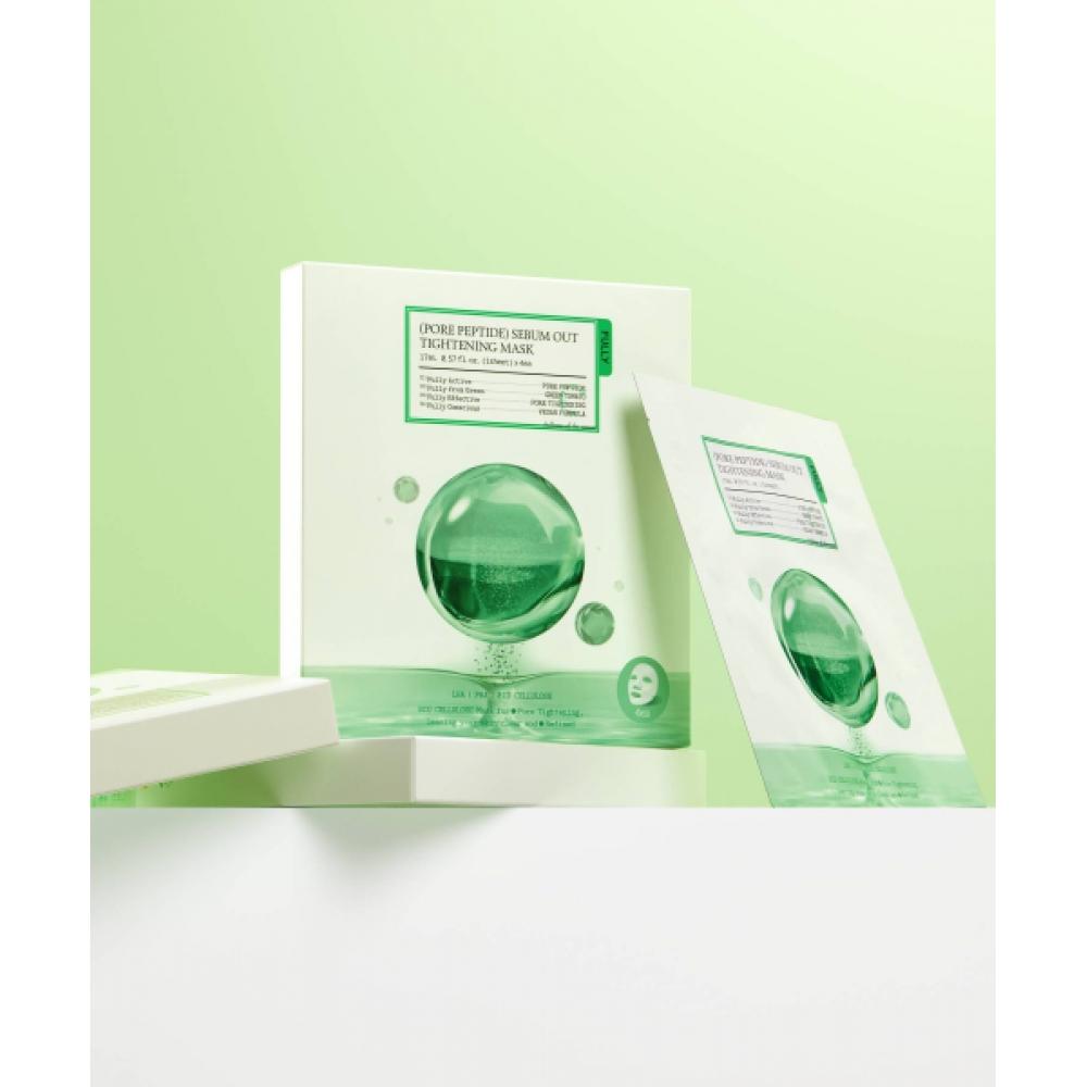 Fully Pore Peptide Sebum Out Tightening Mask 4 Sheets