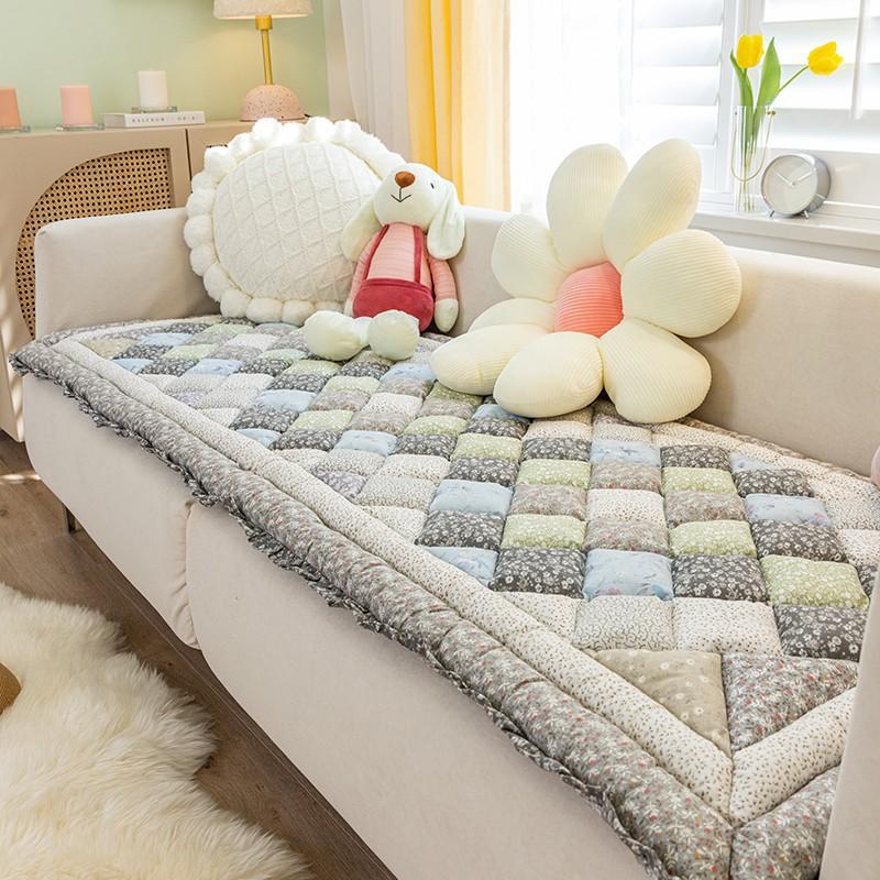 HOOPET Removable Dog Bed Cotton Sofa Cover for Large Dog Mat Winter Warm Cat Bed Pad Washable Dog Cushion Blanket Pet Supplies