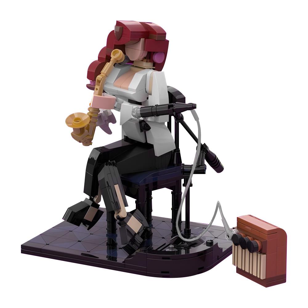 Gobricks MEINE EIGENE KREATION Jazz-Saxophonist Bausteine Miniatur Musikaufführung Jazzsänger Bausteine Große Schwingende Band Spielzeug Geschenk