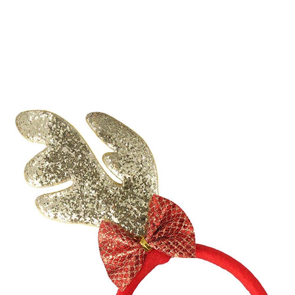 Up Christmas Hat Christmas Hair Band Christmas Decoration Female Plush Hair Hoop Antlers Headband