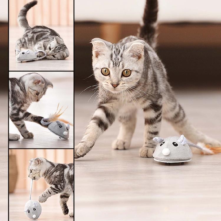Mice Toys for Cats Moving Mouse Play-Catch Interactive Training Toy for Kitten