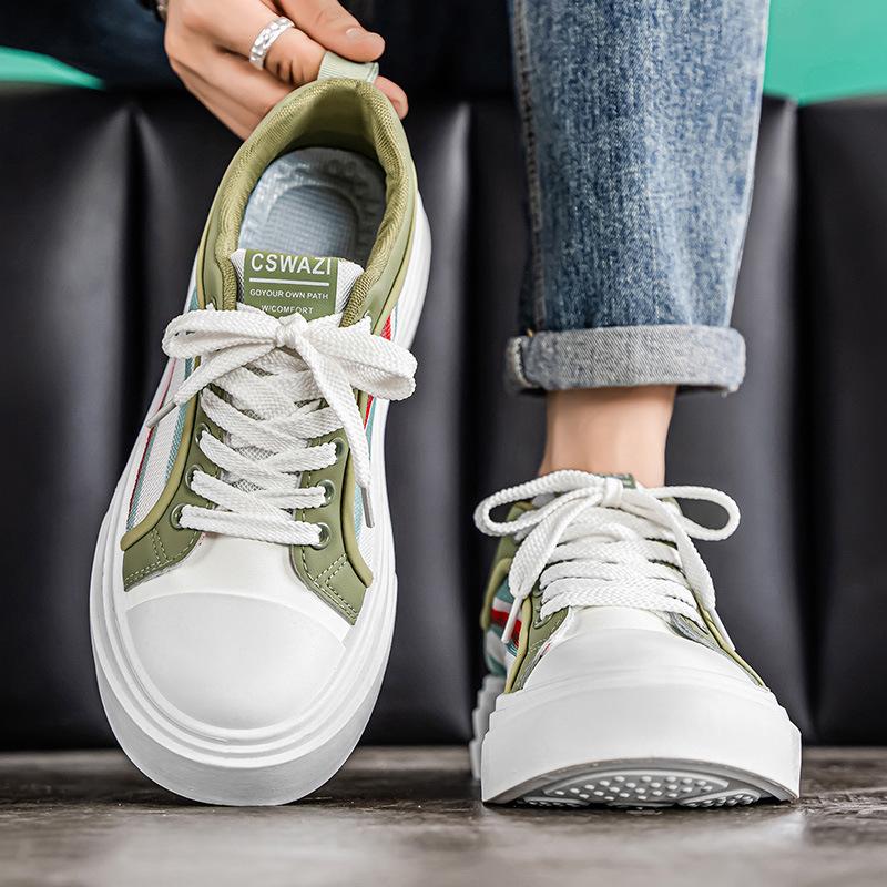 High quality low-top comfortable casual shoes outdoor street shooting soft-soled cushioning middle school student skateboard shoes