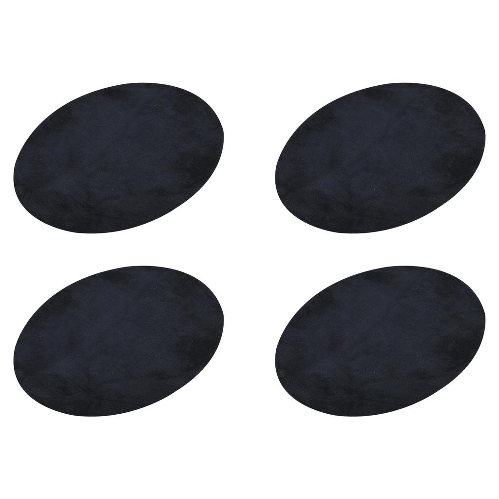 4 Pack Elbow Knee Iron-on Fabric Patches Repair Patches Oval for Clothing Repair Crafts Repair Kit Backpack Shoes Decoration