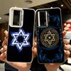 David Jewish Star Symbol Shockproof Phone Case for Xiaomi Poco X7 X6 X5 X3 Pro F7 Ultra M8 Redmi 15C 15 14C 13C 12C 10C 13 12 10
