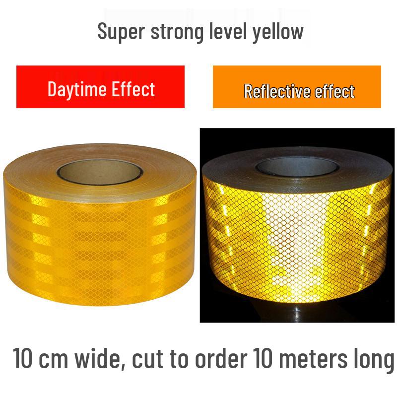 10cm High-Strength Reflective Tape for Traffic Safety and Anti-Collision