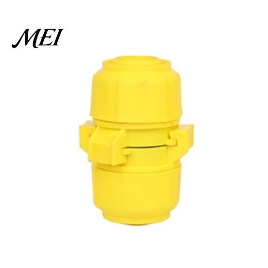 Easy Install Hose Connector Quick Connect Fitting, Fast Grab Buckle Connector, Leak-Proof Repair Extension Coupling Joint for Lawn Irrigation Car Wash