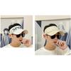 Summer Empty Top Sport Cap Brim Uv Protection Knitted Hat Breathable Sun Outdoor Hat Korean Fashion Sunshade