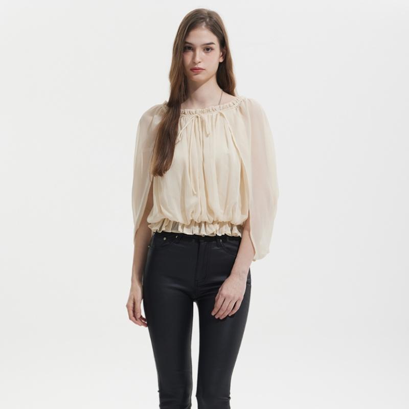 GGPX New York Date Look Off Shoulder Chiffon Blouse  Gq4sh027f 
