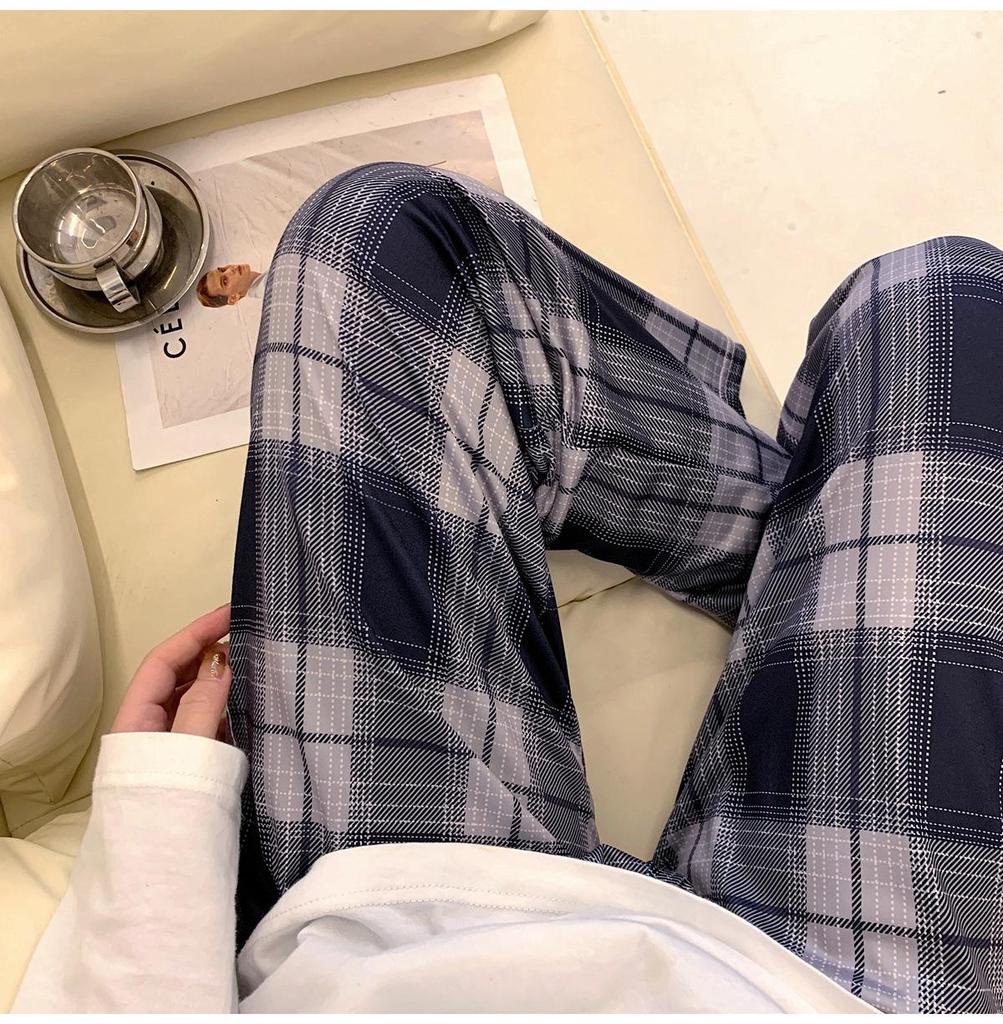 Women's Thin Spring/Autumn Pajama Pants - Casual, Cute Japanese Cartoon Design, Wearable Outdoors