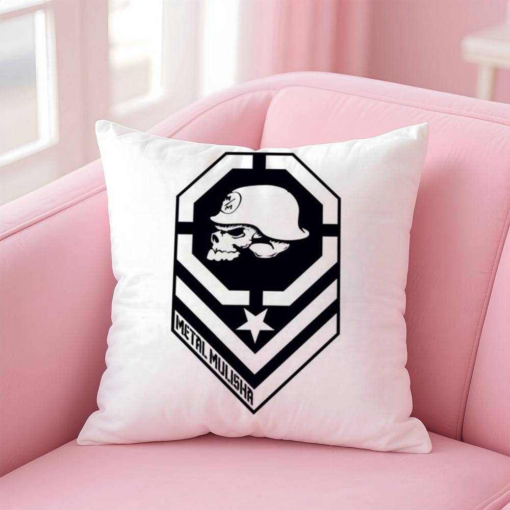 

Motocross M-Metal MulishaS Cushion Cover Comfortable Reversible Pillow Cover Ideal for Car Sofa Bedroom & Beyond 12x12Inch