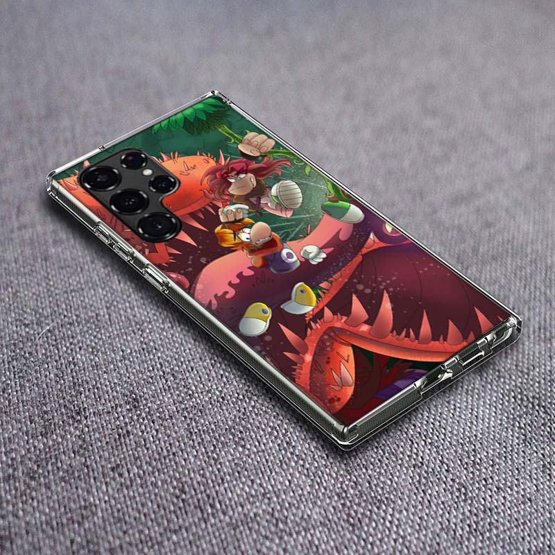 Spiel Rayman Legends Handyhülle Für Samsung Galaxy S24 S23 S21 S20 FE S22 S26 Ultra S25 Edge S10 Plus Hülle Klar TPU Capa Schale